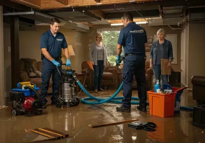 Basement Water Extraction and Removal Techniques process in Abbeville, AL